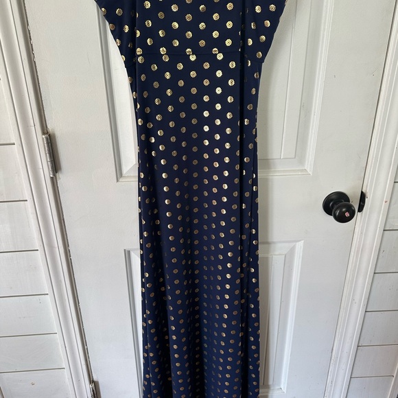 MICHAEL Michael Kors Medallion foil print maxi dress medium - Picture 9 of 9